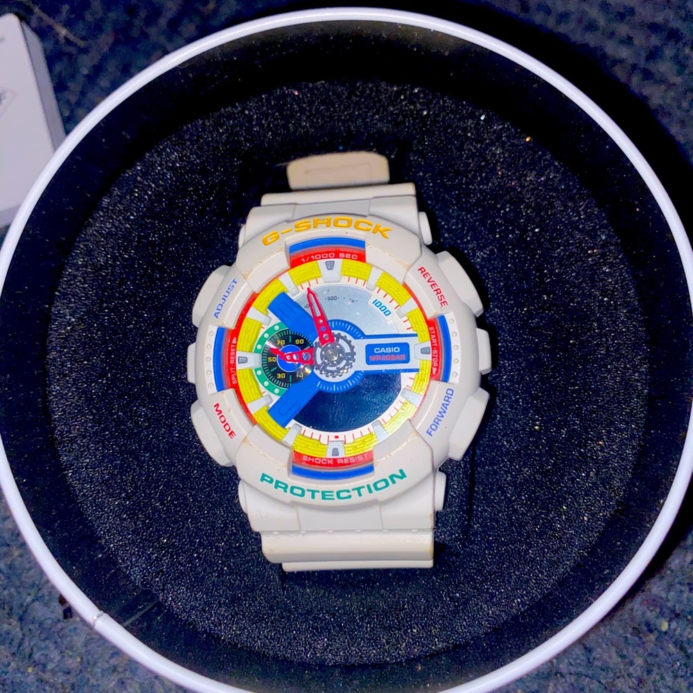 Dee And Ricky White G Shock. **RARE